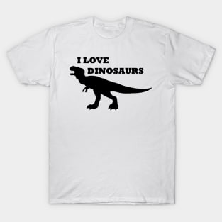 I Love Dinosaurs! T-Shirt